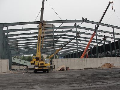 诸城市金安夜店干煤棚扩建工程 ?（单跨60m）